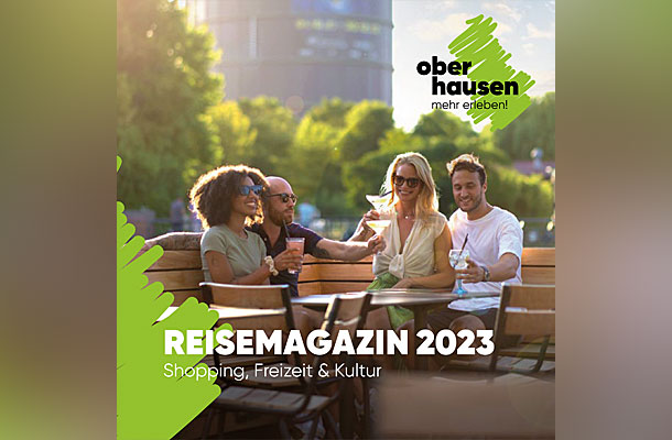 Reisemagazin Oberhausen 2023: Broschüre und Kataloge